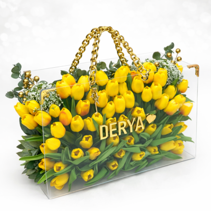 VIP bag- 50 Tulip_ Natural rose