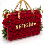 VIP bag _ 40 Rose_ Natural rose_ Name of your choice